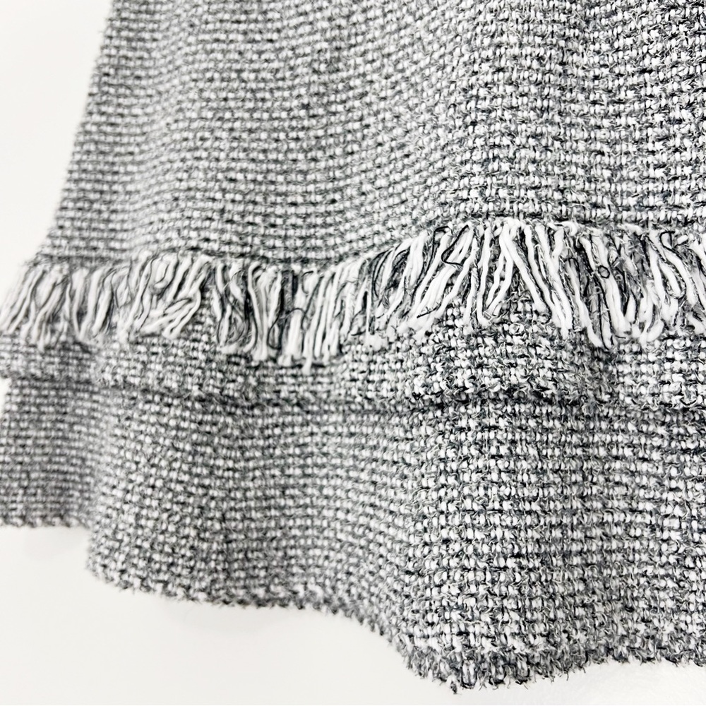 Anthropologie Maeve Tamara Fringed Mini Sweater Skirt Size XS - Picture 4 of 8